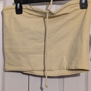 Mono B Kids Cream Tube Top